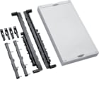 Hager - univers N kit, til univers skap, 4-p cu-skinne h450xb250mm