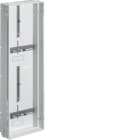 Hager - univers N, dobbelt 3-fas målerbrett, h750xb250mm