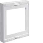 Hager - univers N deksel, tett med vindu, for kontaktor e.l, h30xb25cm