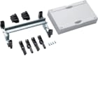 Hager - univers N kit, til univers skap, din-skinner f. rekkeklemmer e.l, tett deksel, h15xb25cm