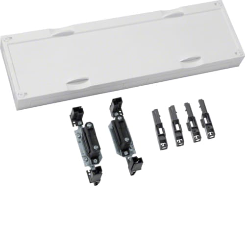 Hager - univers N kit, til univers skap, 4-p cu-skinne h150xb500mm