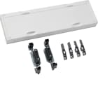 Hager - univers N kit, til univers skap, 4-p cu-skinne h150xb500mm