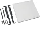 Hager - univers N kit, til univers skap, 4-p cu-skinne h450xb500mm