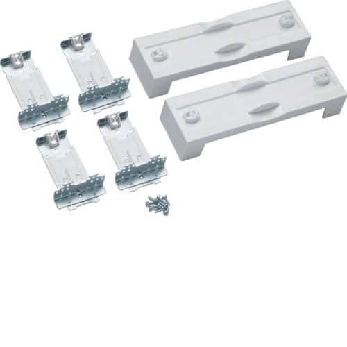 Hager - univers N kit, til univers skap, tom mod, 2 stk h75xb250mm