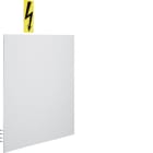 Hager - univers N, blank pvc-deksel, h450xb500mm