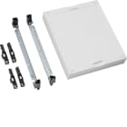 Hager - univers N kit, til univers skap, tom modul, h300xb250mm