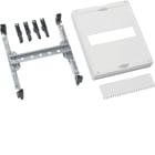 Hager - univers N kit, til univers skap, plass til 2 stk effektbryter x160, h300xb250mm