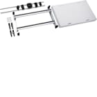 Hager - univers N kit, til univers skap, din-skinner f. rekkeklemmer e.l, tett deksel, h30xb50cm