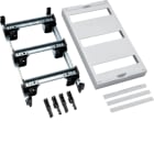 Hager - univers N kit, til univers skap, din-skinner 3x1x12 mod - 36 mod, slisset deksel, h450xb250 mm