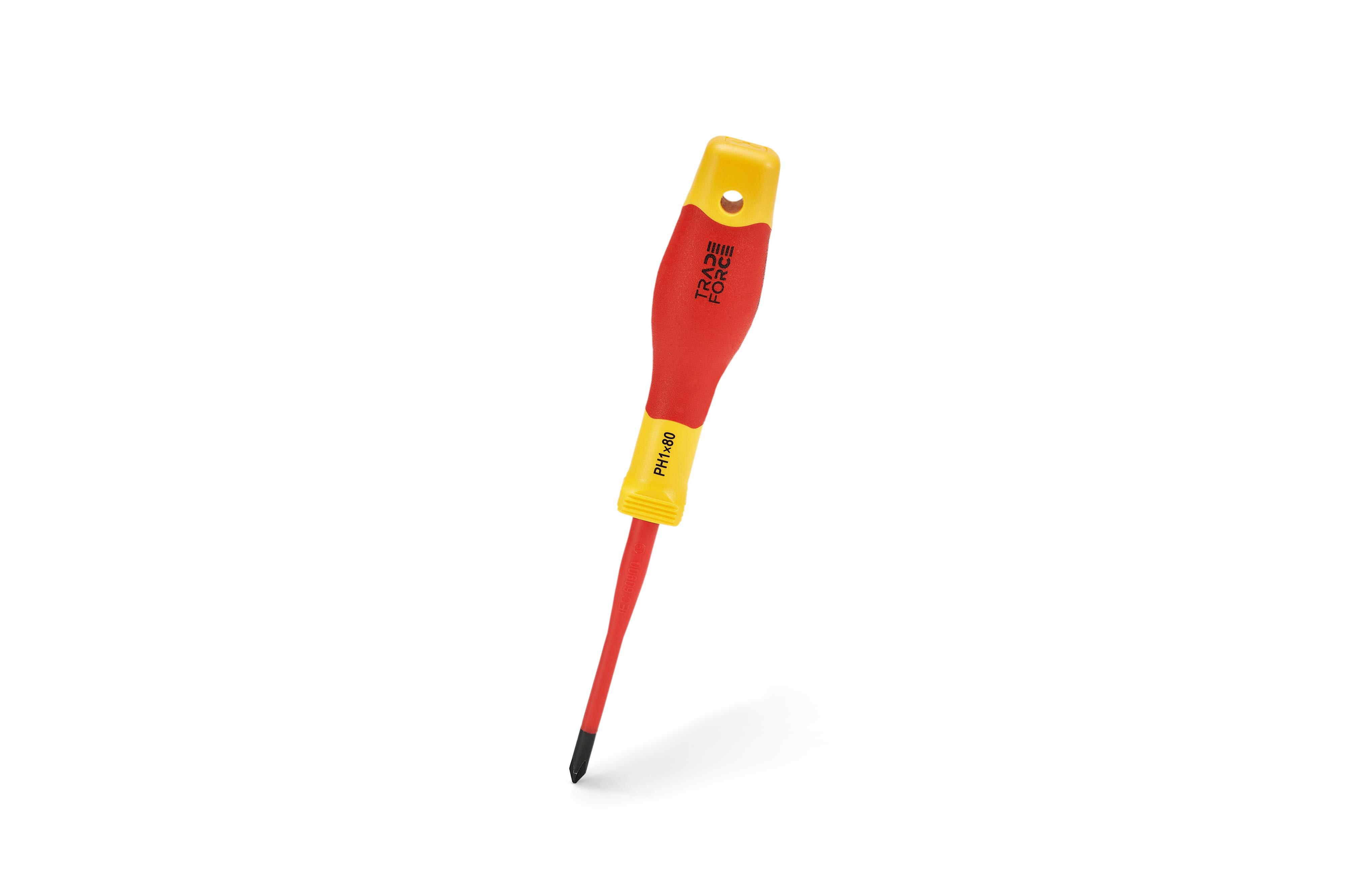 TradeForce - SKRUTREKKER SLIM 1000V PH1 x 80MM MAGN. TUPP TRADEFORCE