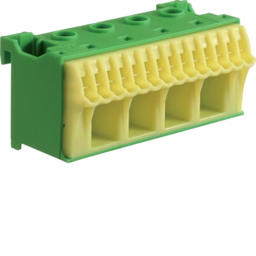 Hager - Quick-connect pe-klemme, 14 stk 1,5-4mm² stikklemme, 4 stk 1,5-25mm² skruklemme