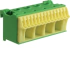 Hager - Quick-connect pe-klemme, 14 stk 1,5-4mm² stikklemme, 4 stk 1,5-25mm² skruklemme