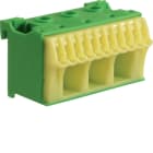 Hager - Quick-connect pe-klemme, 11 stk 1,5-4mm² stikklemme, 3 stk 1,5-25mm² skruklemme