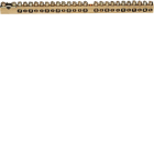 Hager - Jordingsskinne, messing, 25 stk 1,5 til 25mm2 tilkoblinger (1x25+4x16+20x10), lengde 169mm