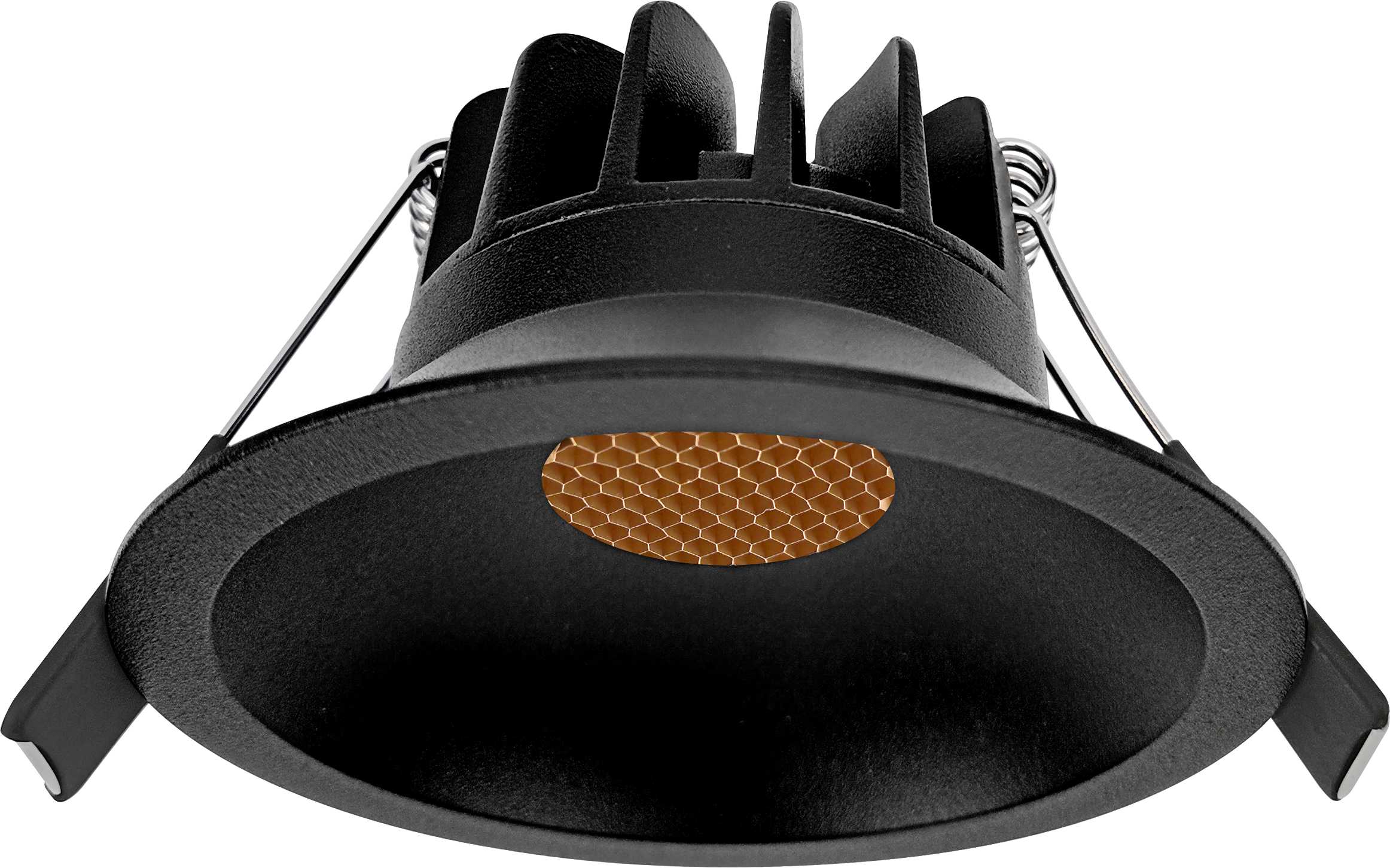 Aneta Lighting - STYX downlight svart/koppar 7,5W LED, UGR13