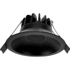 Aneta Lighting - STYX downlight, sort/sort 7,5W LED, UGR13