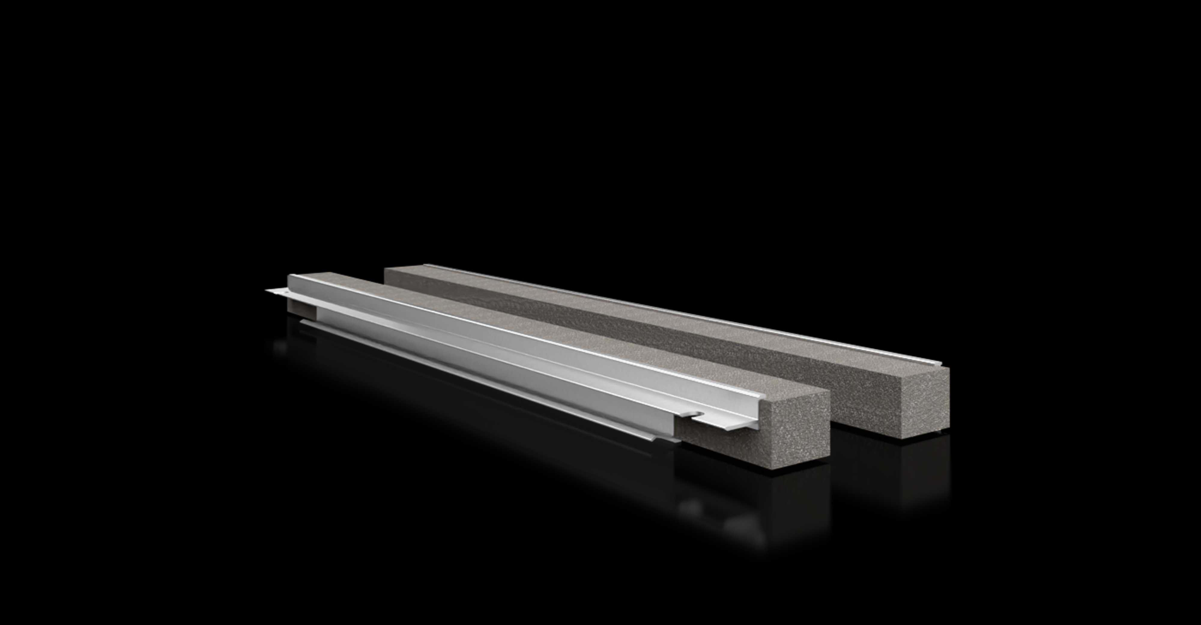 Rittal - Profil kabelinnføringen i mid