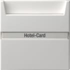 GIRA - Hotellkort bryter MF System 55 renhvit matt