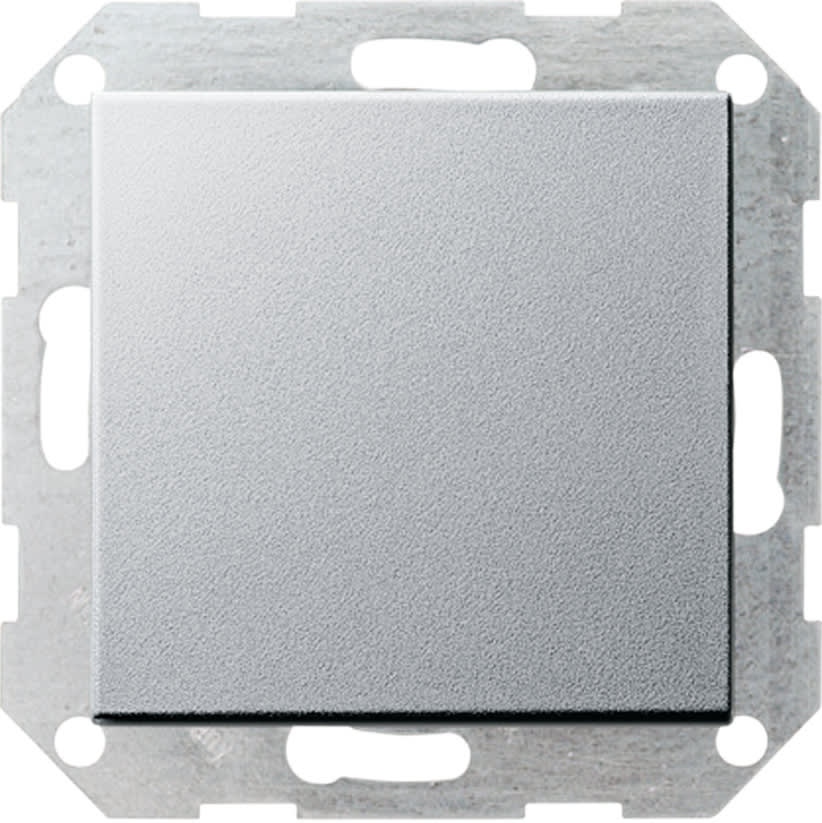 GIRA - TRYKKBR. 1-POL/ENDEV.ALU.55