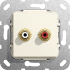 Function - Phono han/hun-overgang Innsats kremhvit