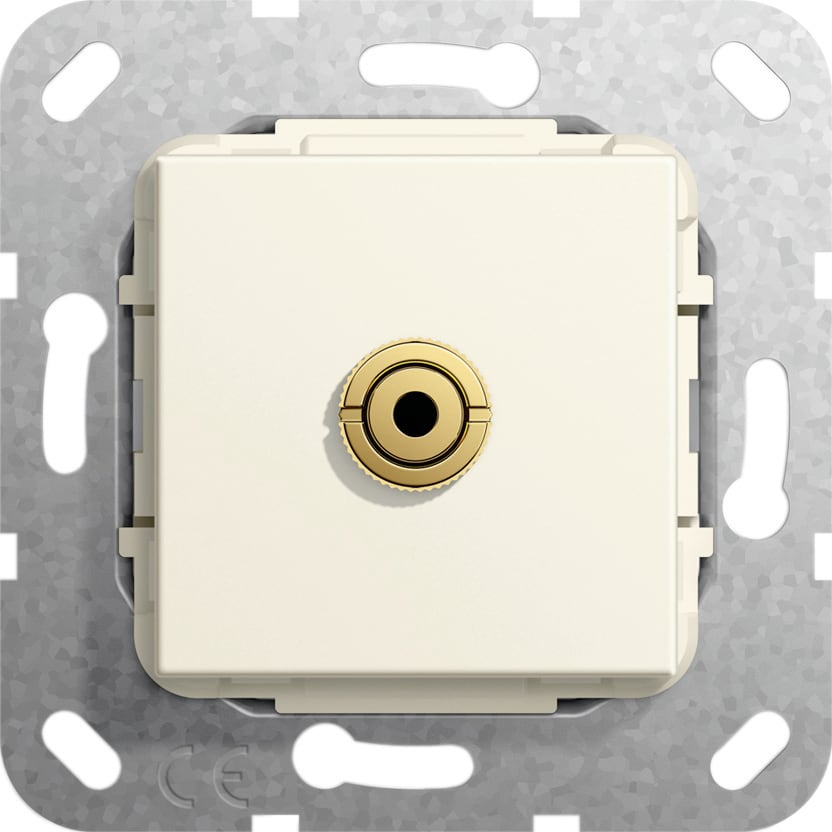 Function - Mini jack 3,5 mm Overgangskabel Innsats kremhvit