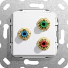 Function - Komponent R/G/B Loddeforbindelse Innsats hvit