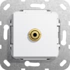 Function - Mini jack 3,5 mm Overgangskabel Innsats hvit