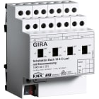 GIRA - KNX Relémodul 4x 16 A C-last tavlemontert