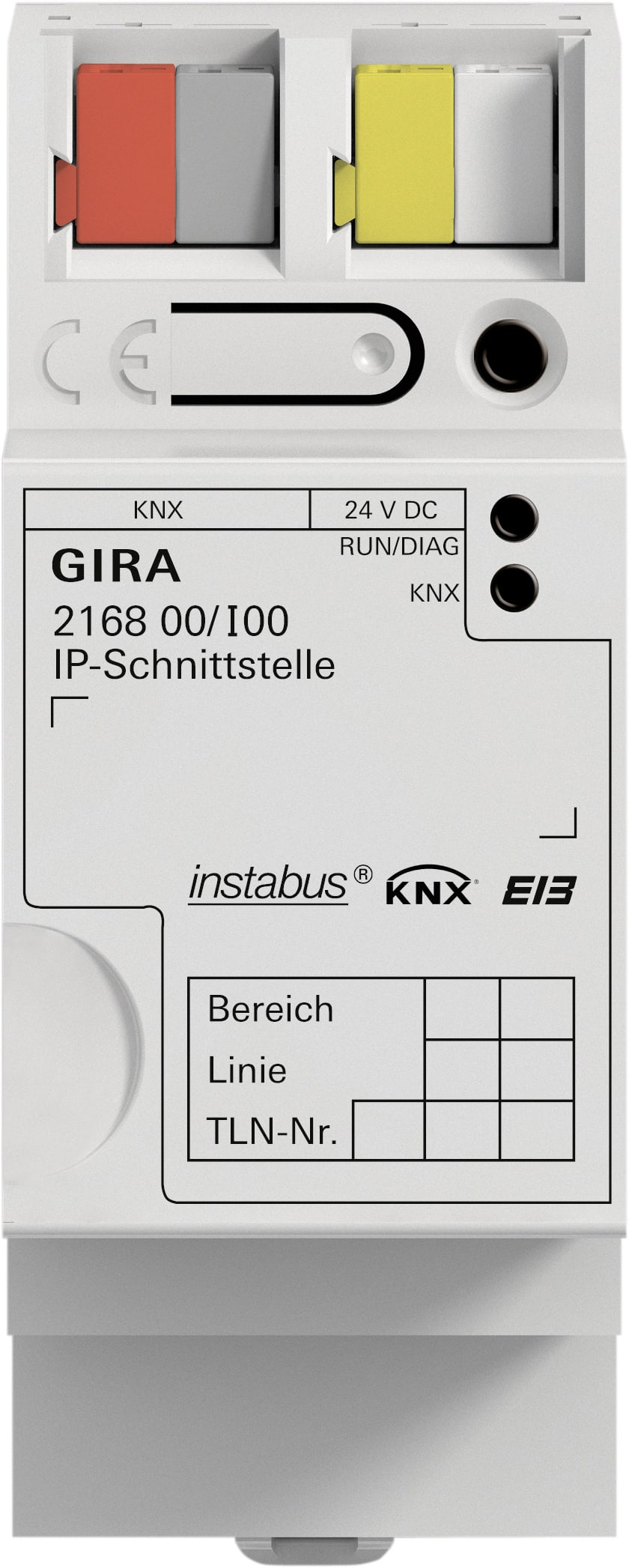 GIRA - KNX IP-gateway tavlemontert