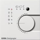 GIRA - KNX temperaturregulator kontinuerlig, F100 renhvit