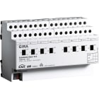 GIRA - KNX Relémodul 8x 16 A tavlemontert
