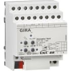 GIRA - KNX Universal-dimmer 1x 500 W KNX tavlemontert