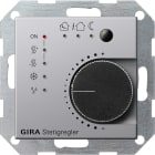 GIRA - KNX temperaturregulator kontinuerlig, E22 aluminium