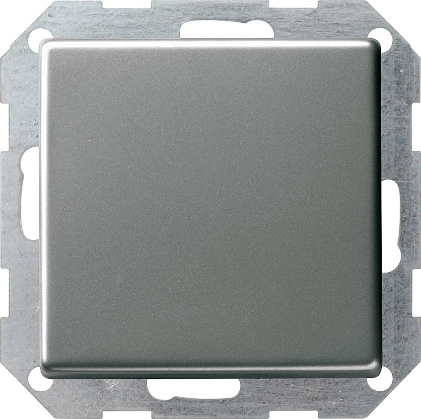 GIRA - Trykkbryter loddr Endevender Gira E22 edelstål