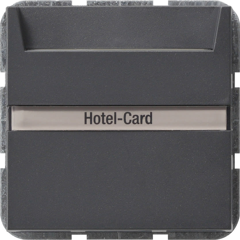 GIRA - Hotellkort bryter MF System 55 antrasitt