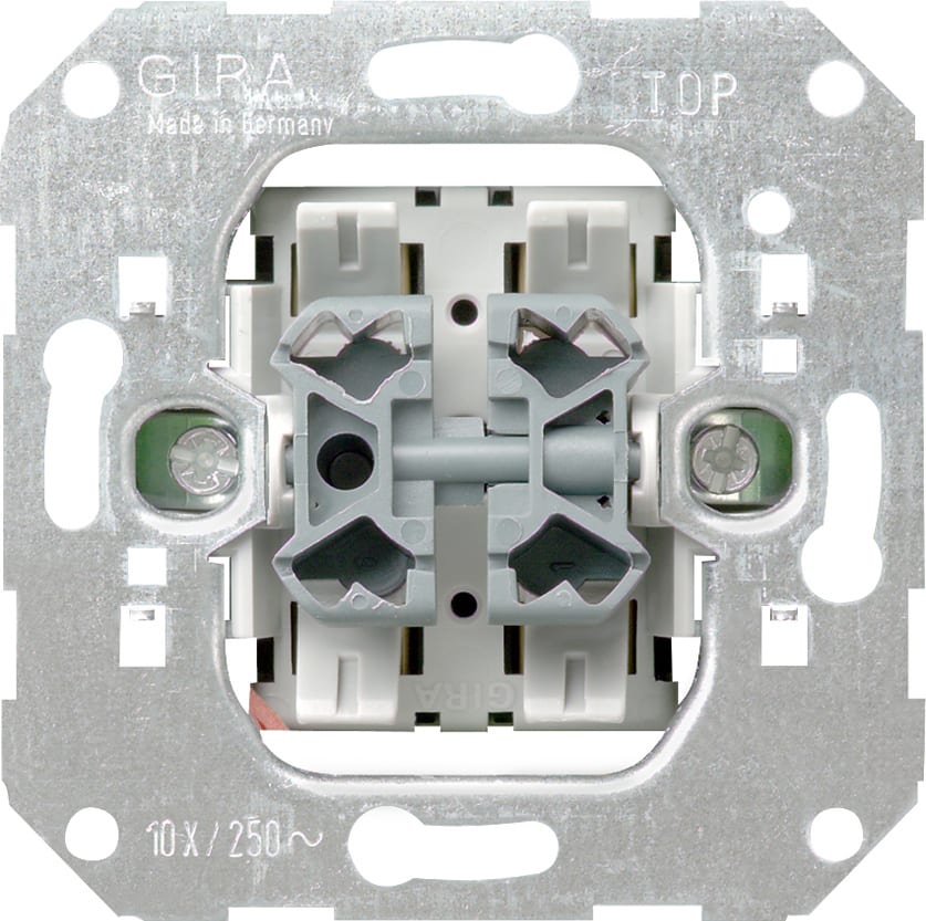 GIRA - Vippetast Dobbel endevender Innsats