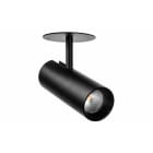 SG Armaturen - Tube Mini R sort 3000K 14W 900lm, RA 98, L90/B10 100,000, CLASS II, IP20, SDCM 2