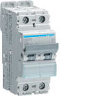 Hager - Automatsikring 2x20A, B-kar, 10/ 15kA