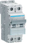 Hager - Automatsikring 2x40A, C-kar, 10/ 15kA