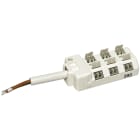 GIRA - AVGRENING LAVVOLT M/LEDNING GI37900 6 UTTAK