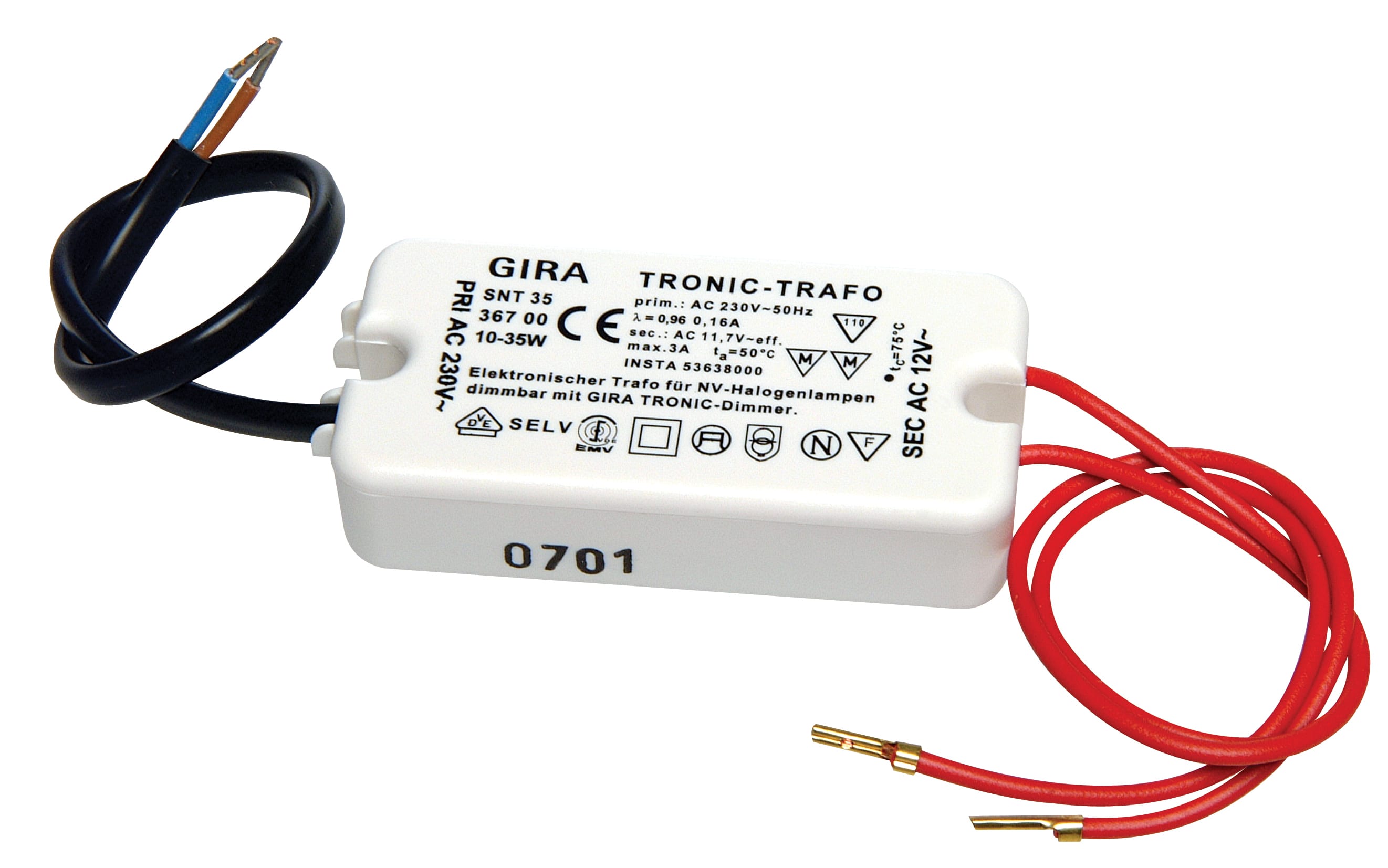 GIRA - TRONIC TRAFO 10-40W    GI36700