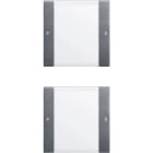GIRA - Vippesett 2x MF System 55 klar/antrasitt