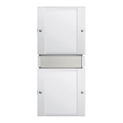 GIRA - KNX Tastsensor 2, 2 kanals uten Controller, System 55 renhvit glanset