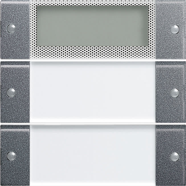 GIRA - Vippesett 2x Plus MF System 55 klar/antrasitt