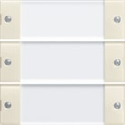 GIRA - Vippesett 3x MF System 55 klar/kremhvit