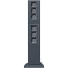 GIRA - ENERGISØYLE M/6 ENH. 769MM A