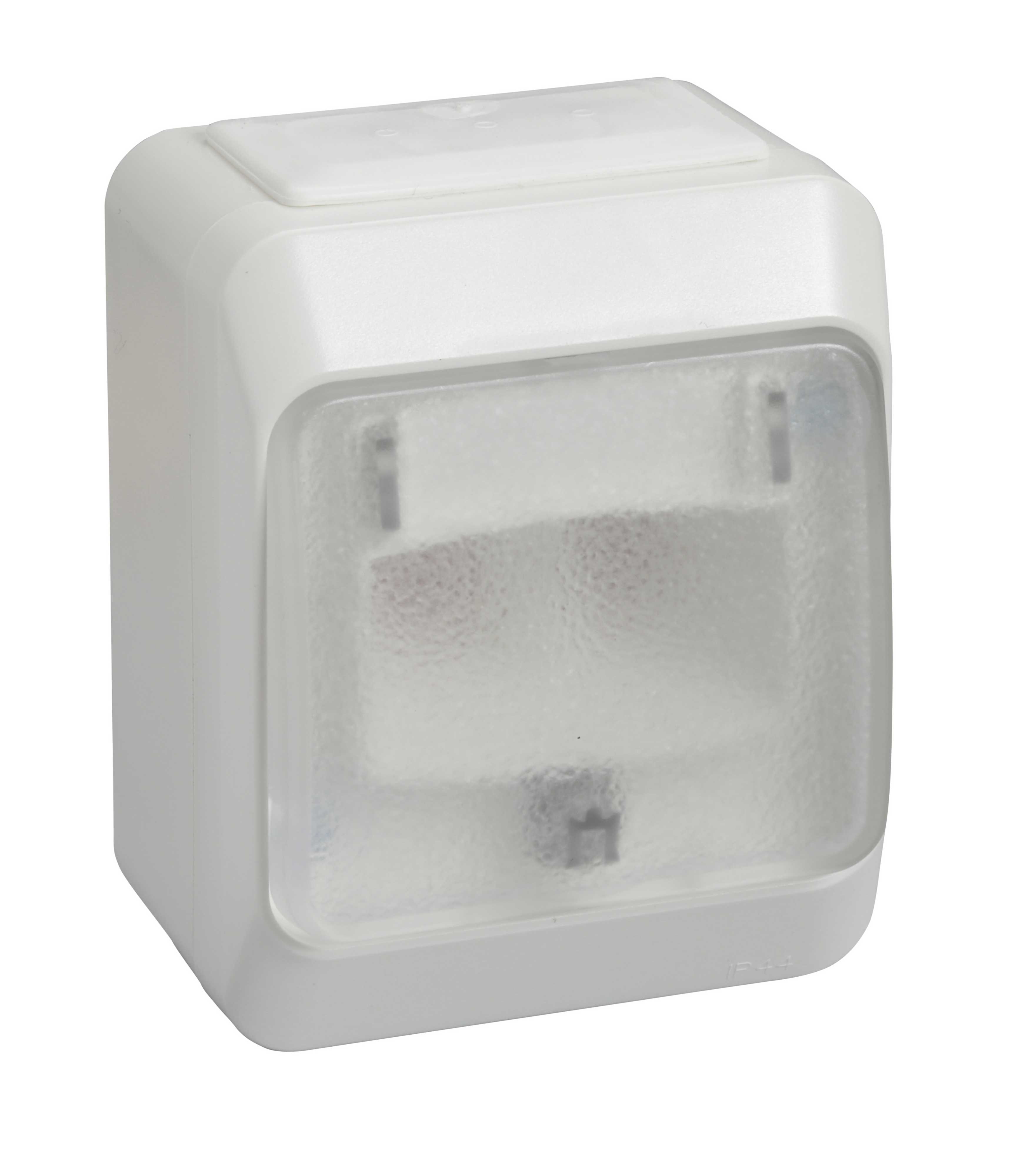 Schneider Electric - Trykknapp m/rød LED 12/48 IP44