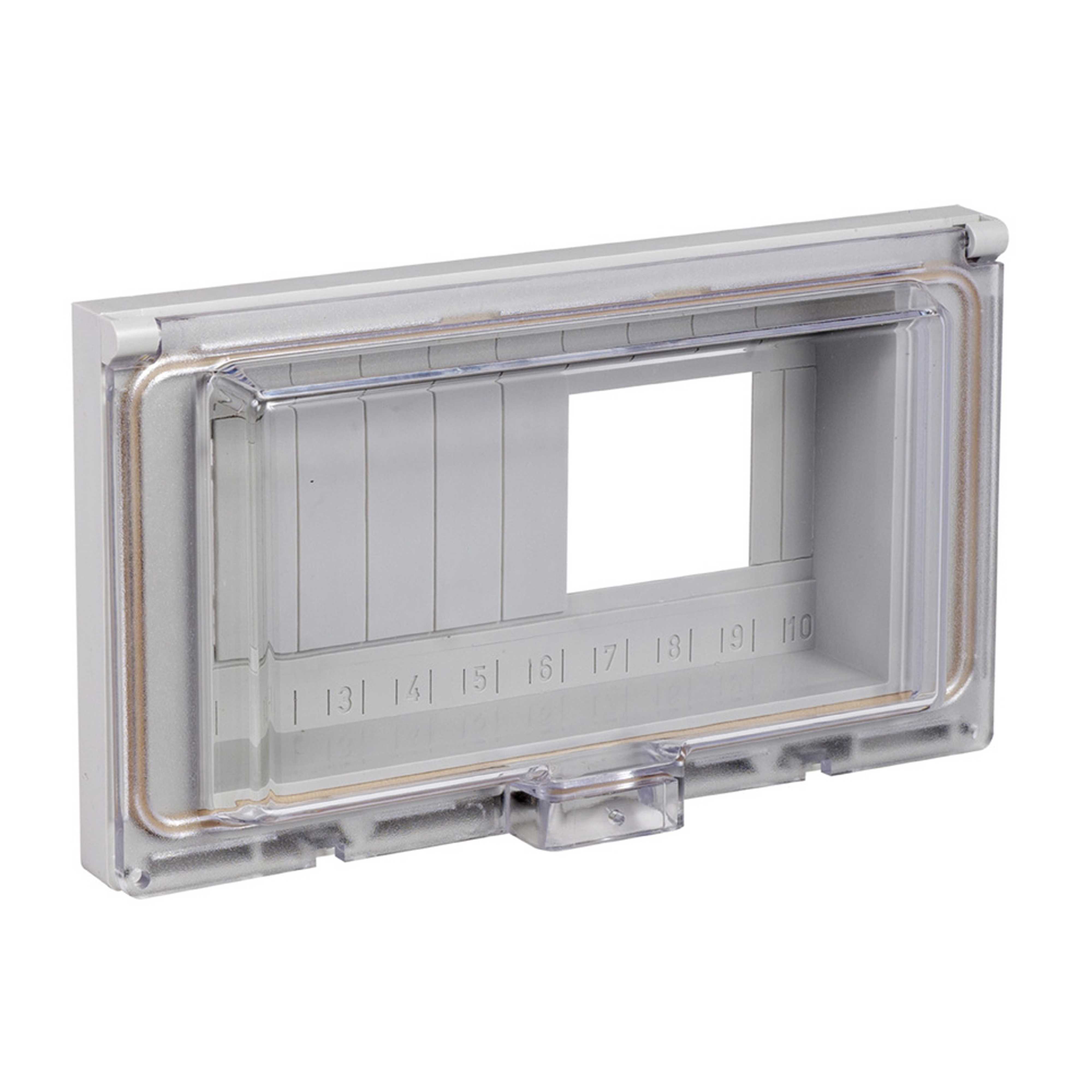 Schneider Electric - Dør IP55 10 mod for innf. i tavlefront