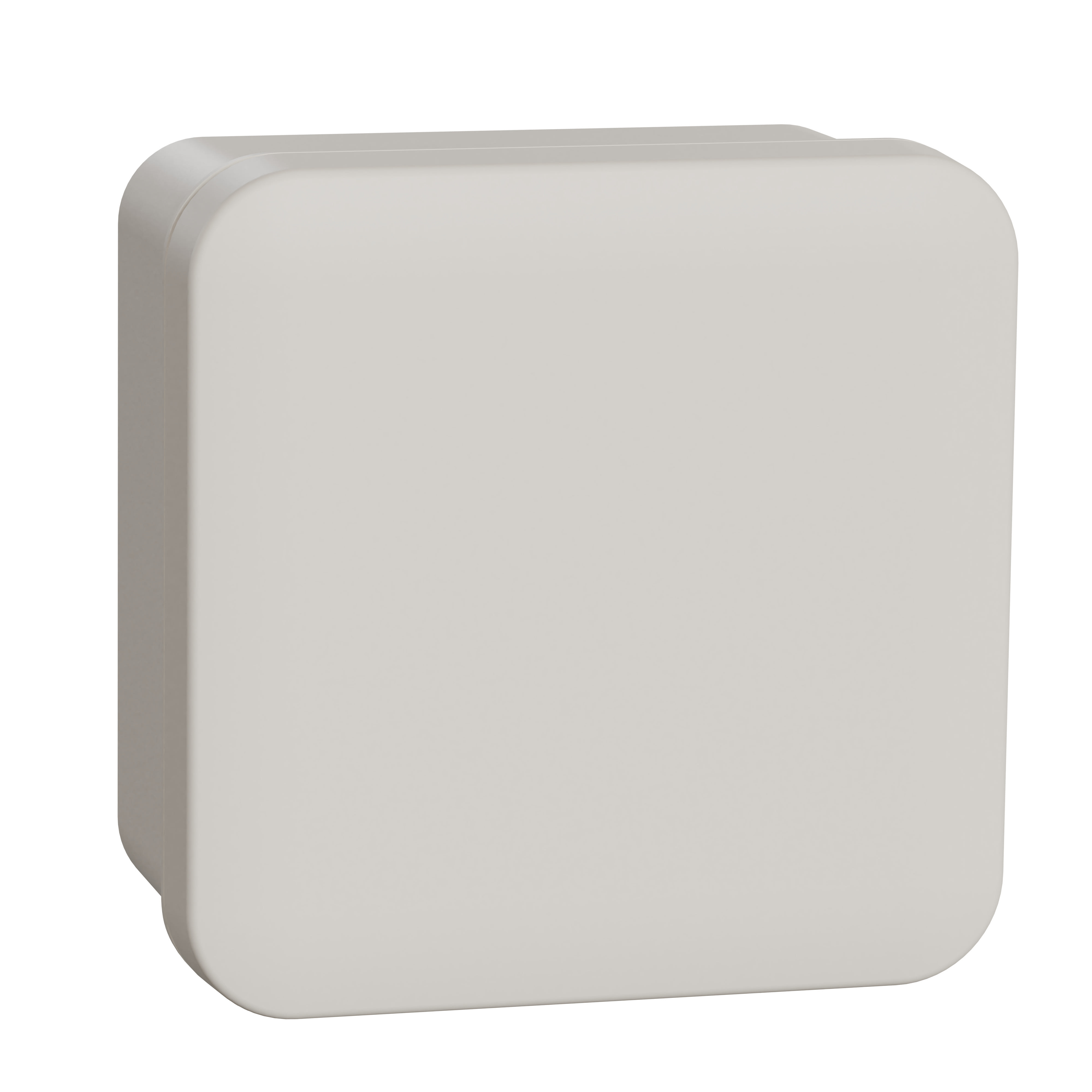 Schneider Electric - Mureva Box - boite de dérivation face lisse - 80x80x45 - blanc polaire