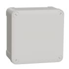 Schneider Electric - Mureva Box - boite de dérivation face lisse - 105x105x55 - blanc polaire